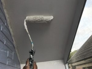 軒天の塗装工事