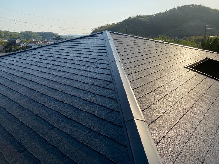 葺き直し工事完工