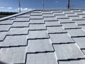 下塗り作業の風景