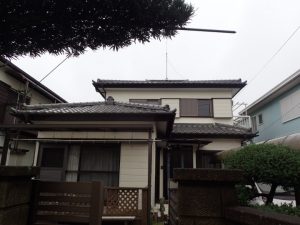 雨漏れ箇所を点検調査