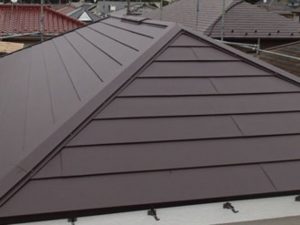 カラーシュミレーションを実施した屋根の外観