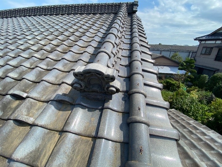 棟瓦取り直し工事が無事に完工