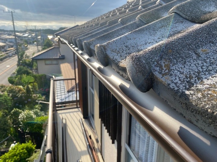 雨樋の交換工事が無事に完工