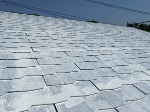 日本ペイントのサーモアイSiで下塗り作業