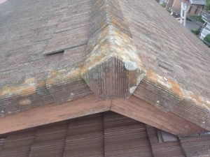 現在では生産していない珍しいセメント瓦