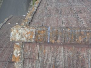 現在では生産していない希少なセメント瓦