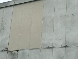 モエンサイディングを用いた張替工事が完工した外壁の状態