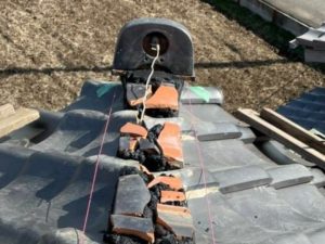 南蛮漆喰（シルガード）で土台を作り