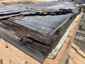 煙突の腐食状態