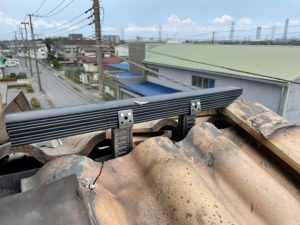 タフモックを取り付け