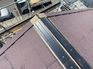 タフモック（樹脂製の貫板）を設置