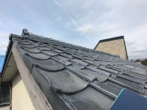 瓦がズレた屋根の状態