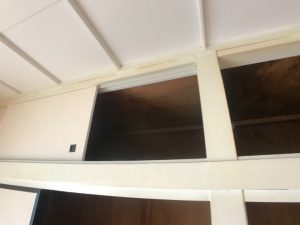 室内の雨漏り箇所を点検調査