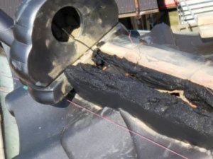 南蛮漆喰（シルガード）を塗布