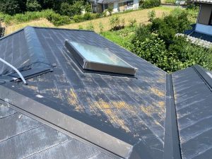 雨漏りする天窓