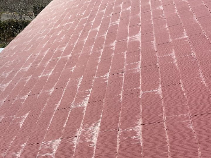 色あせている屋根