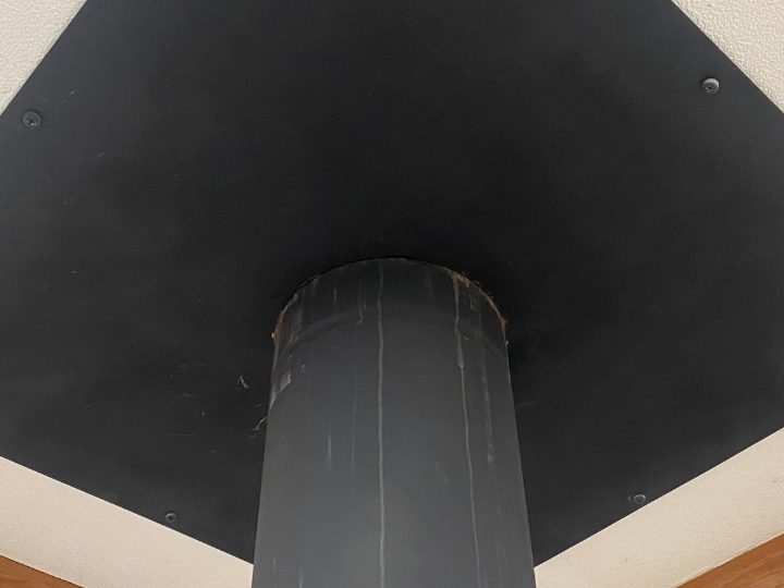 煙突部の雨漏り