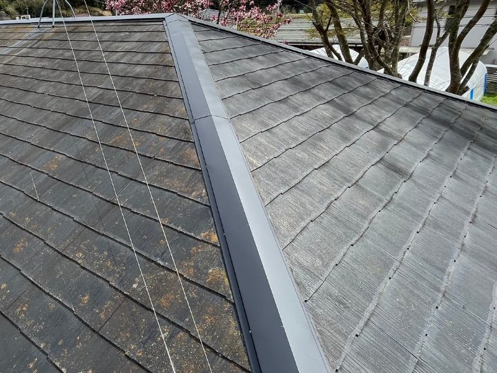 棟板金交換工事の完工