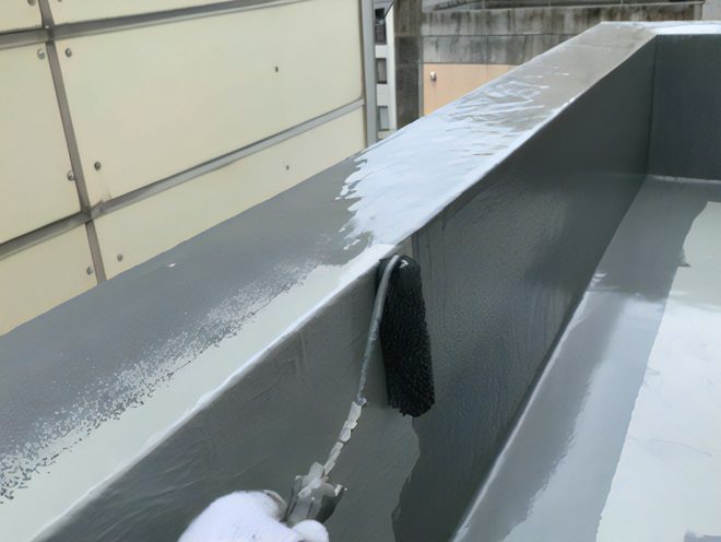 パラペットのメンテナンス