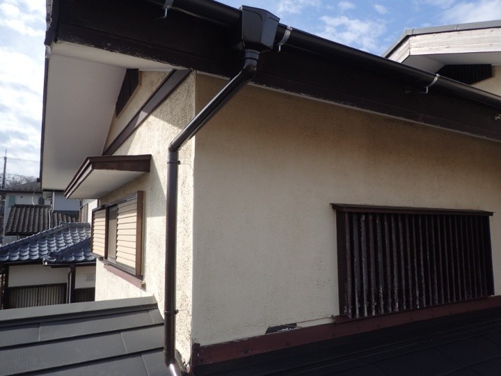 雨樋復旧工事が完工