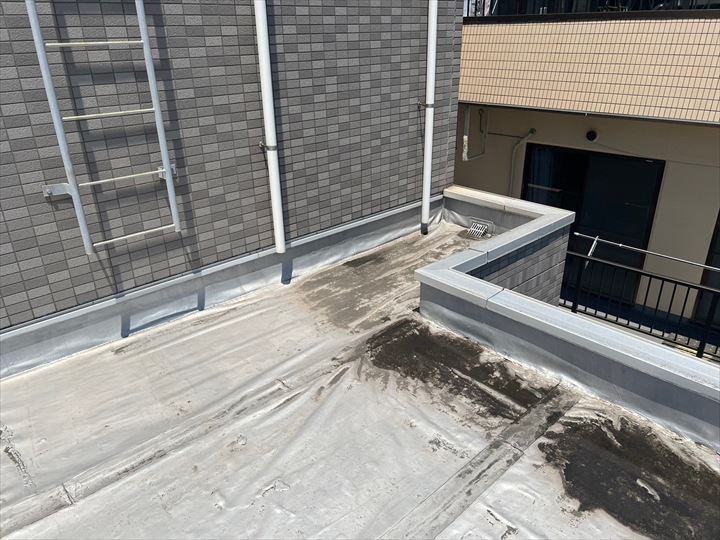 シート防水の浮き