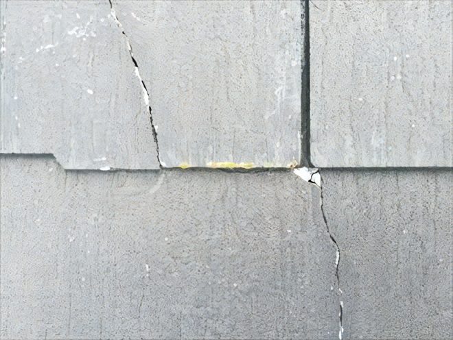 ひび割れたスレート