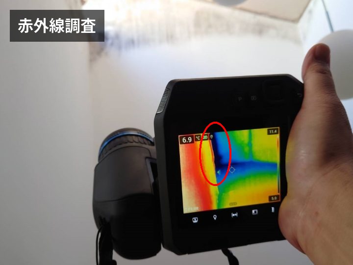 赤外線調査