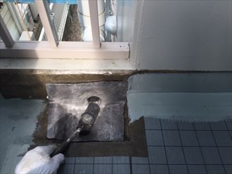 木更津市 タク動物病院 ベランダ施工012_R