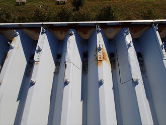 木更津市の漏水調査 折板屋根