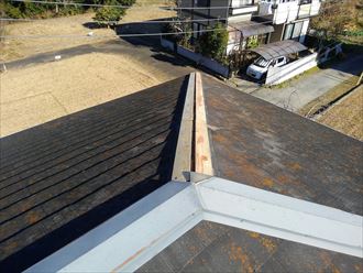 茂原市 棟板金交換工事003_R