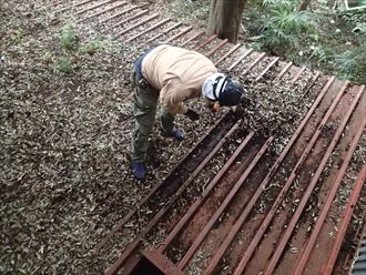 柏工場 雨漏り調査