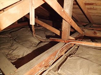 小屋裏調査 木更津市 雨漏り
