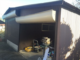 佐倉市 トタン屋根 明かり取り 雨漏り