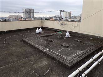 鴨川市 ビルの漏水 防水工事002_R