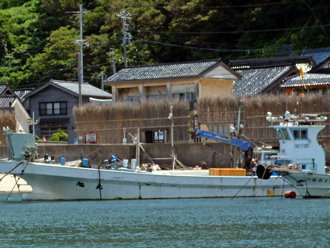 能登地方の民家の屋根