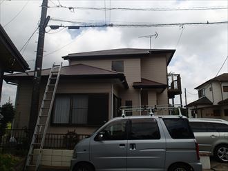 屋根の状態確認　千葉県