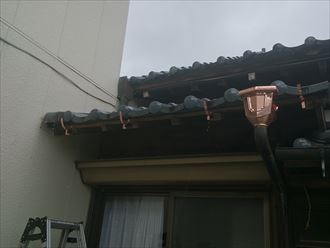 千葉市　銅板雨樋交換工事004_R