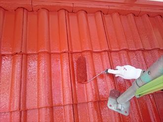 佐倉市 モニエル瓦の屋根塗装工事013_R