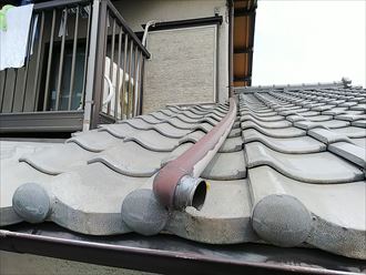 千葉市若葉区 雨樋の状態調査