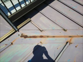 八千代市ゆりのき台 雨漏り上部の屋根調査