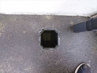 竪樋カット