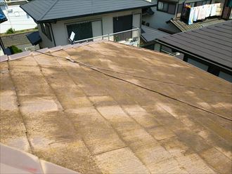 木更津市 化粧スレートの劣化