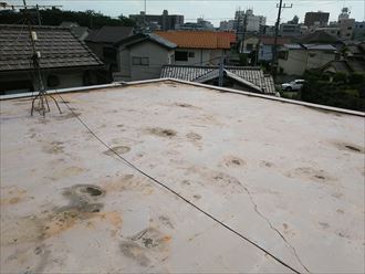 木更津市 陸屋根の状況