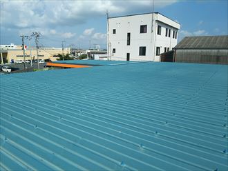 木更津市 折板屋根の状況