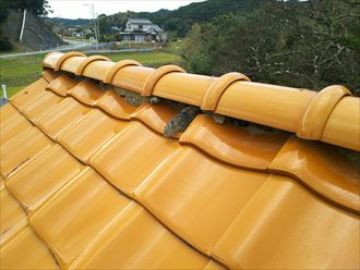袖ケ浦市 漆喰の剥がれ