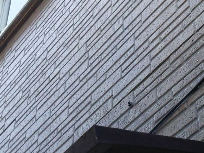 袖ケ浦市　外壁材の歪み