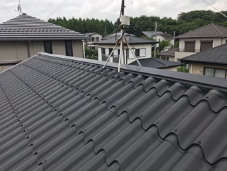IMG_0366 新規棟板金の交換工事完了