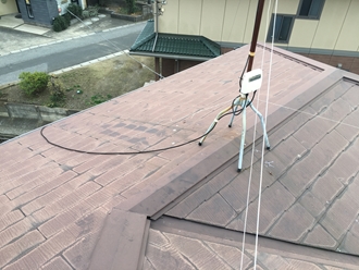 IMG_1254 スレート屋根の調査を実施