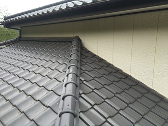 IMG_6819 瓦屋根から雨漏りをされていました