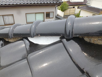 漆喰の状況